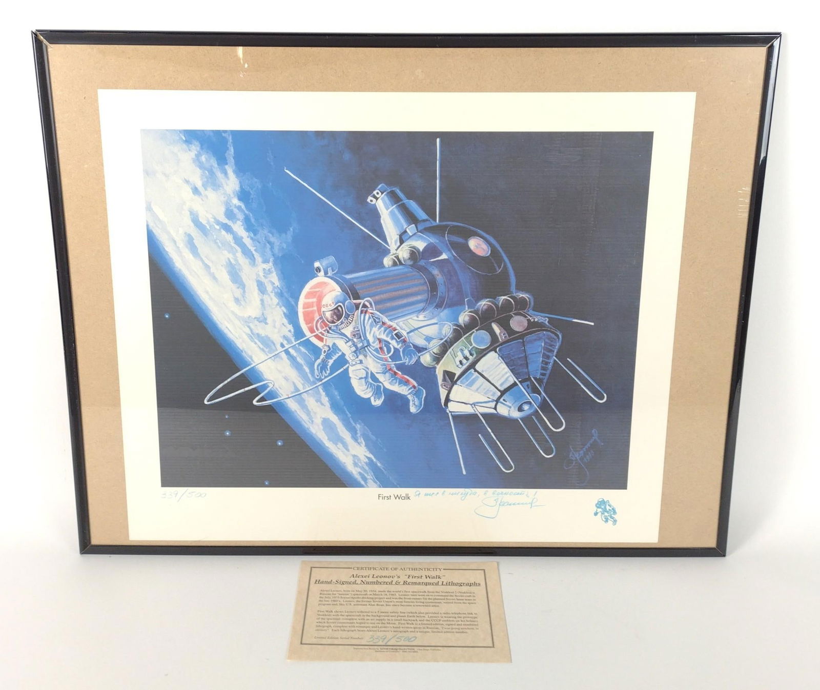 Alexei Leonov "First Walk" Ltd Ed Print (1 of 5)