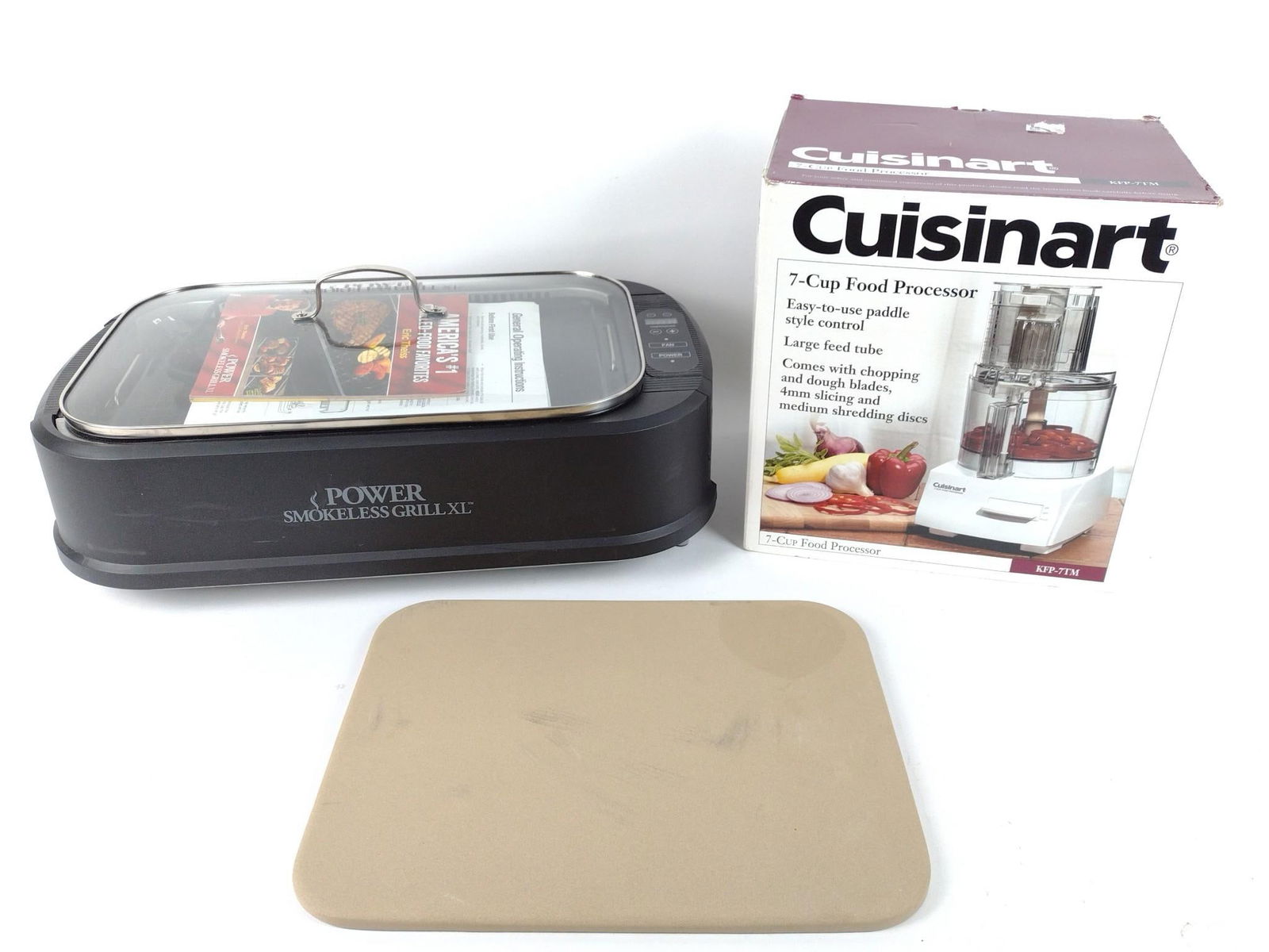 Cuisinart Food Processor & Power Smokeless Grill (1 of 8)