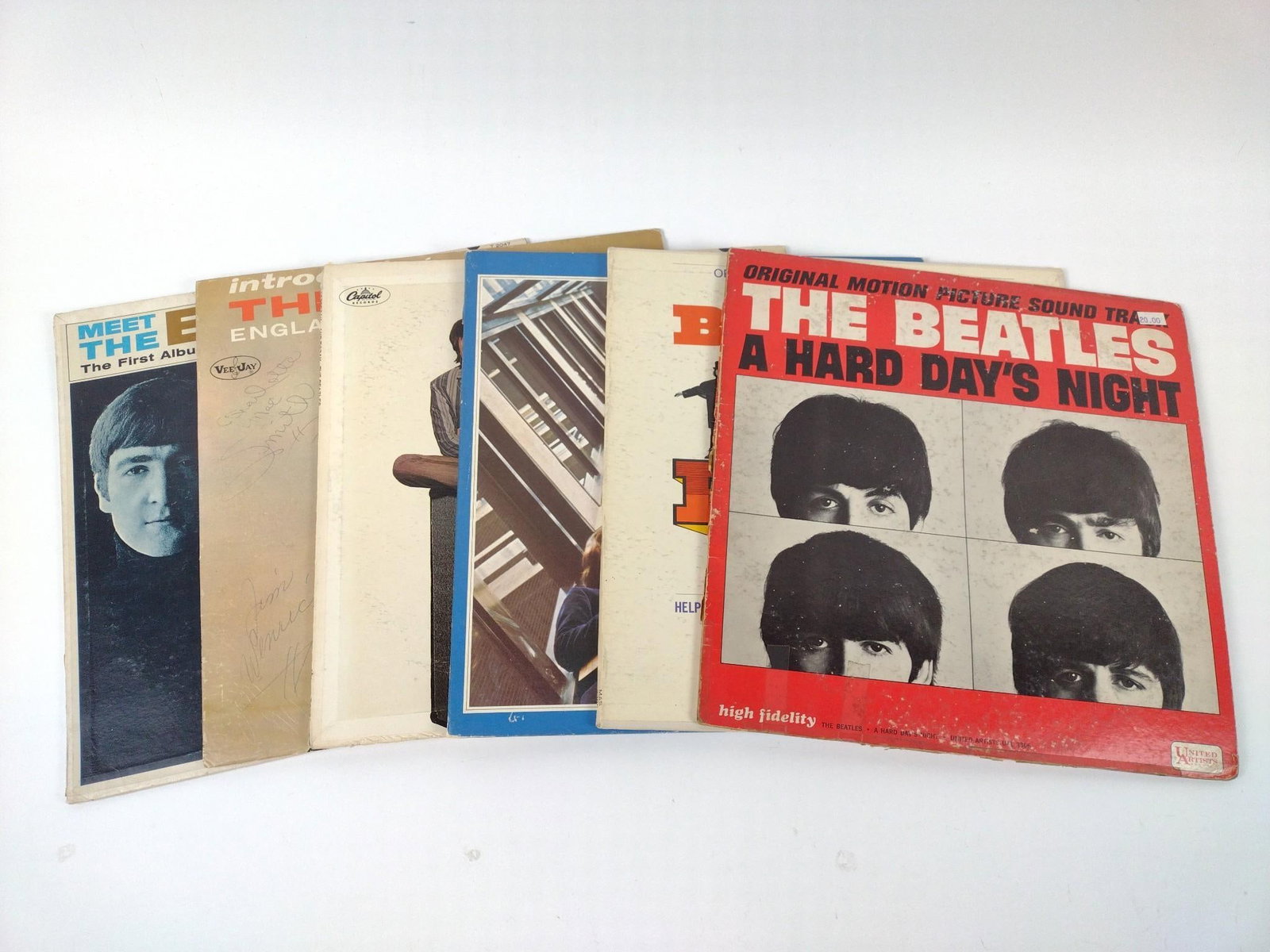 6 Beatles Albums Incl A Hard Days Night: Also includes Help, 1967-1970, Yesterday And Today, and more. MG.