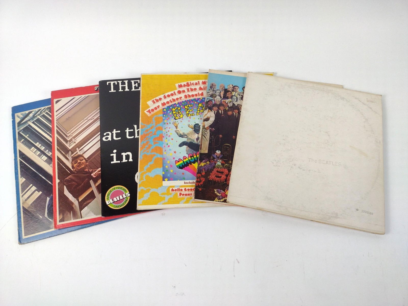 6 Beatles Record Incl The White Album (1 of 6)