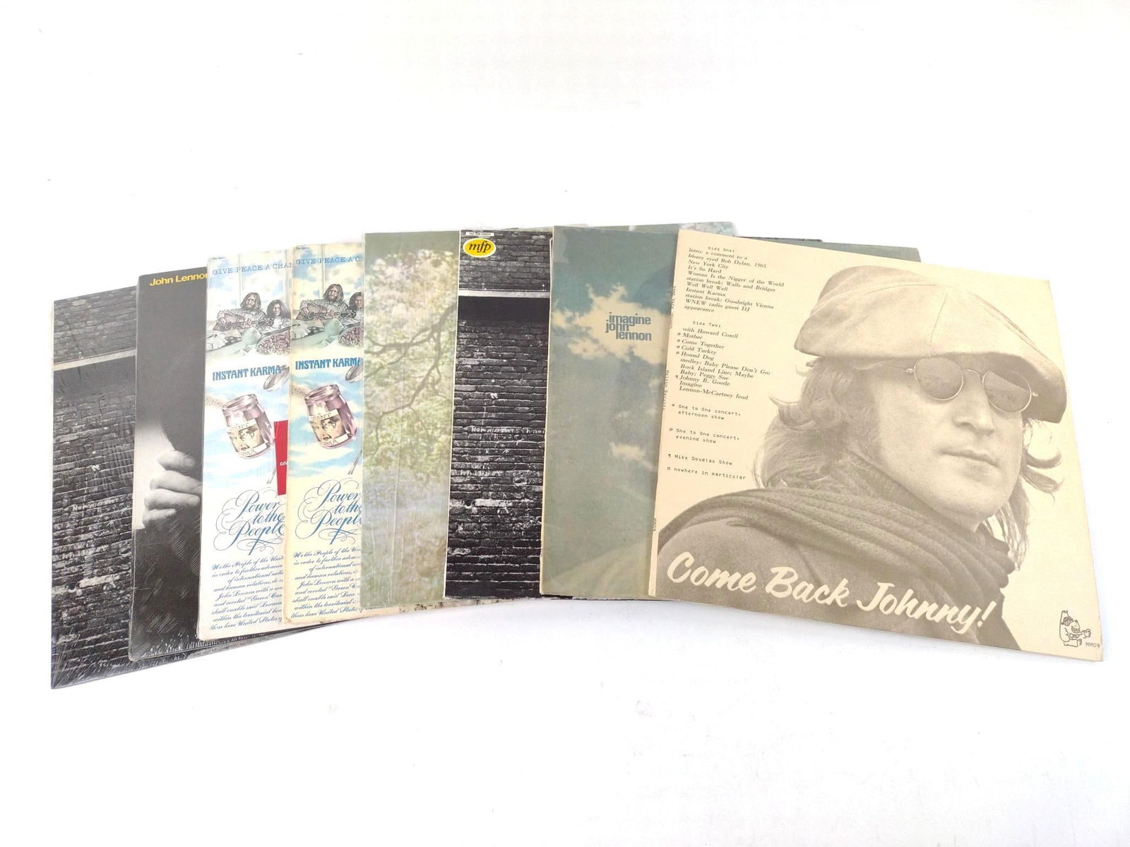 8 John Lennon Records (1 of 3)