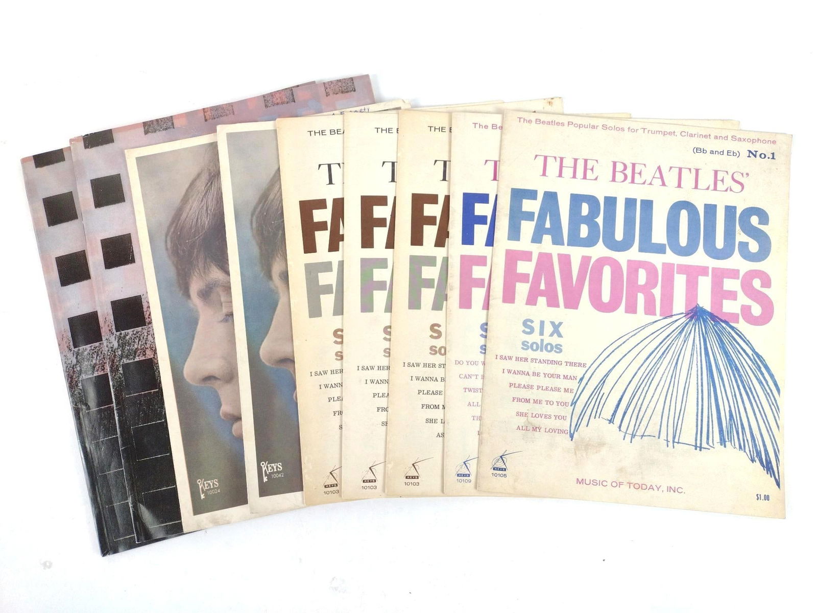 9 Pcs Paul McCartney World Tour Programs & Beatles Sheet Music (1 of 5)