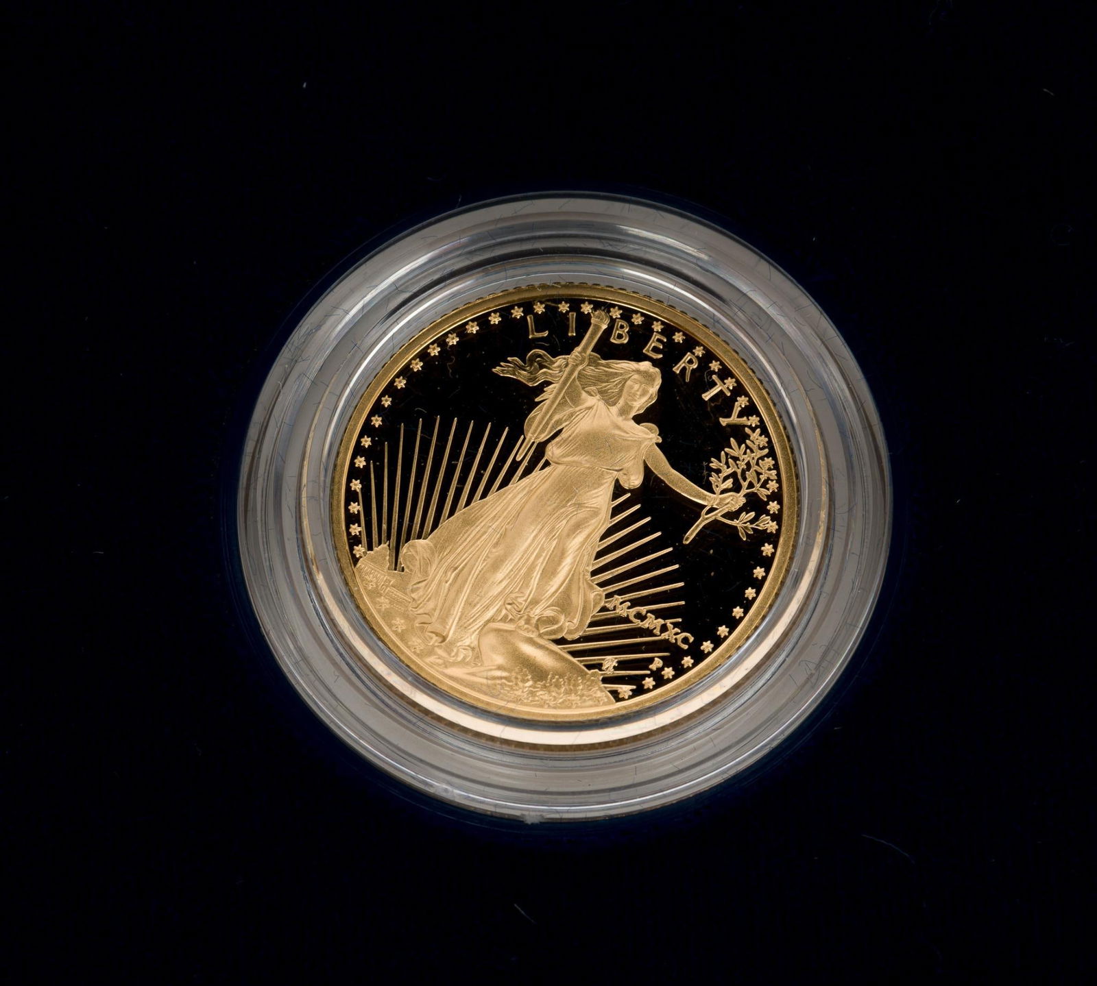 American Eagle One Quarter Ounce Gold 1990 $10 Coin (1 of 3)