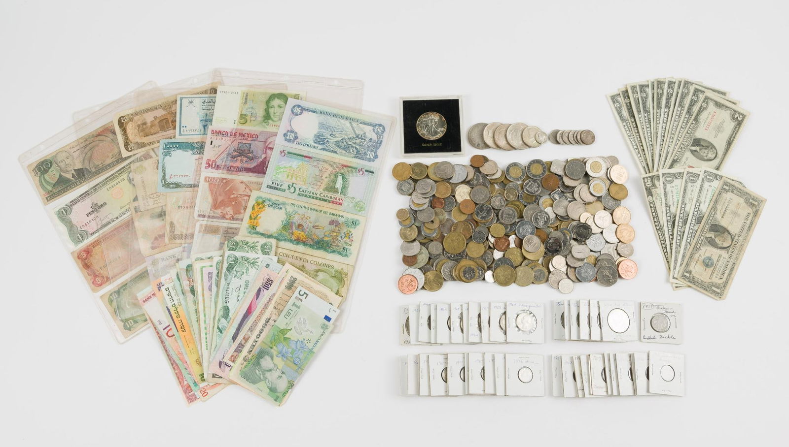 U.S. and World Coins Silver Dollars American Eagle Silver Dollar (1 of 10)