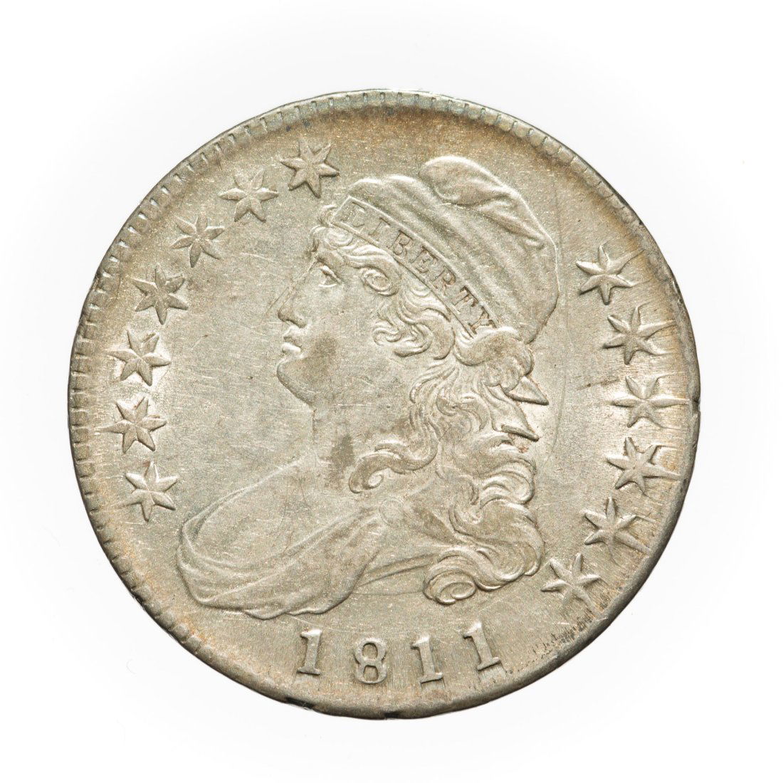 1811 Capped Bust Half Dollar AU (1 of 2)