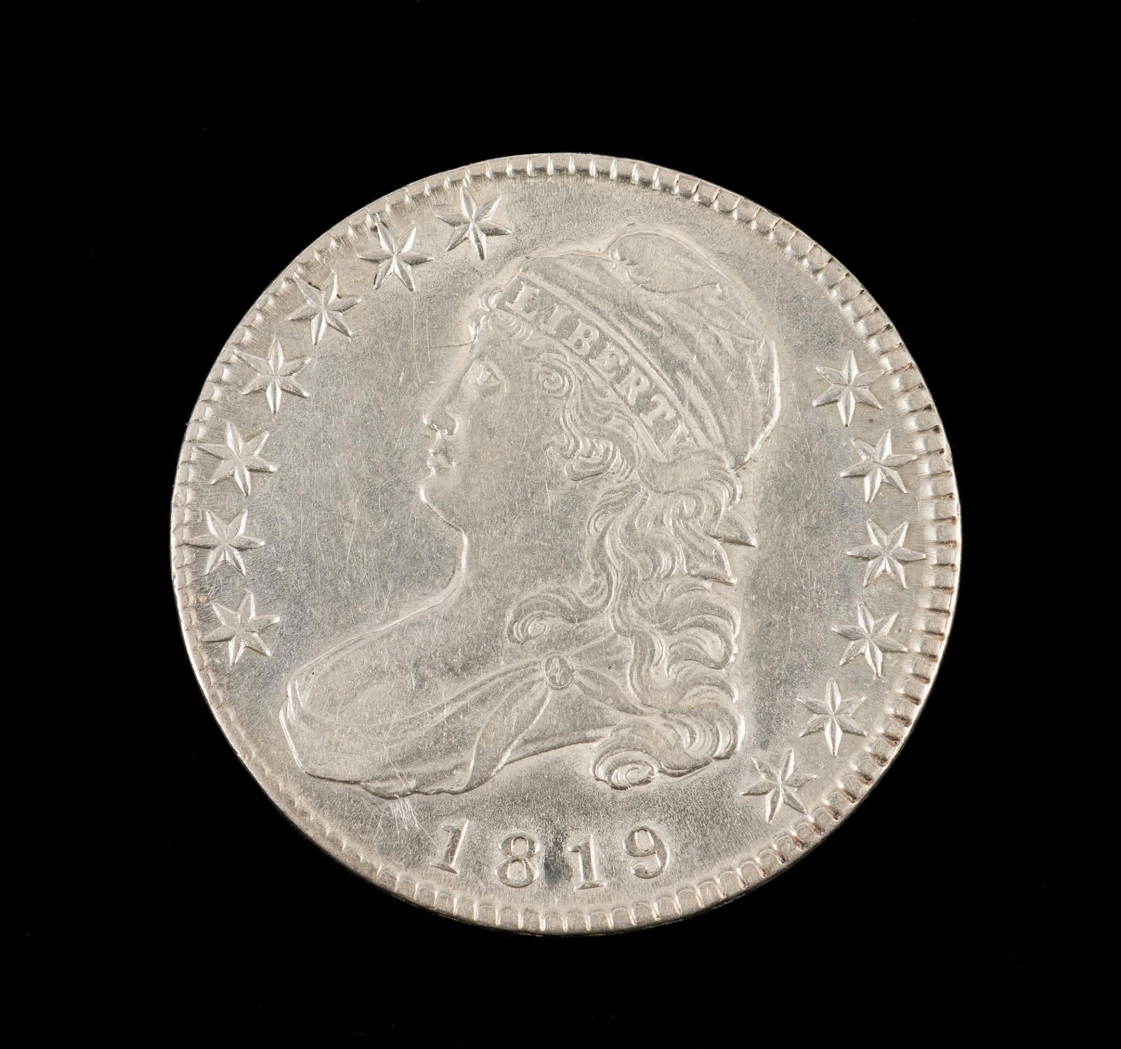 1819 Capped Bust Half Dollar (1 of 2)