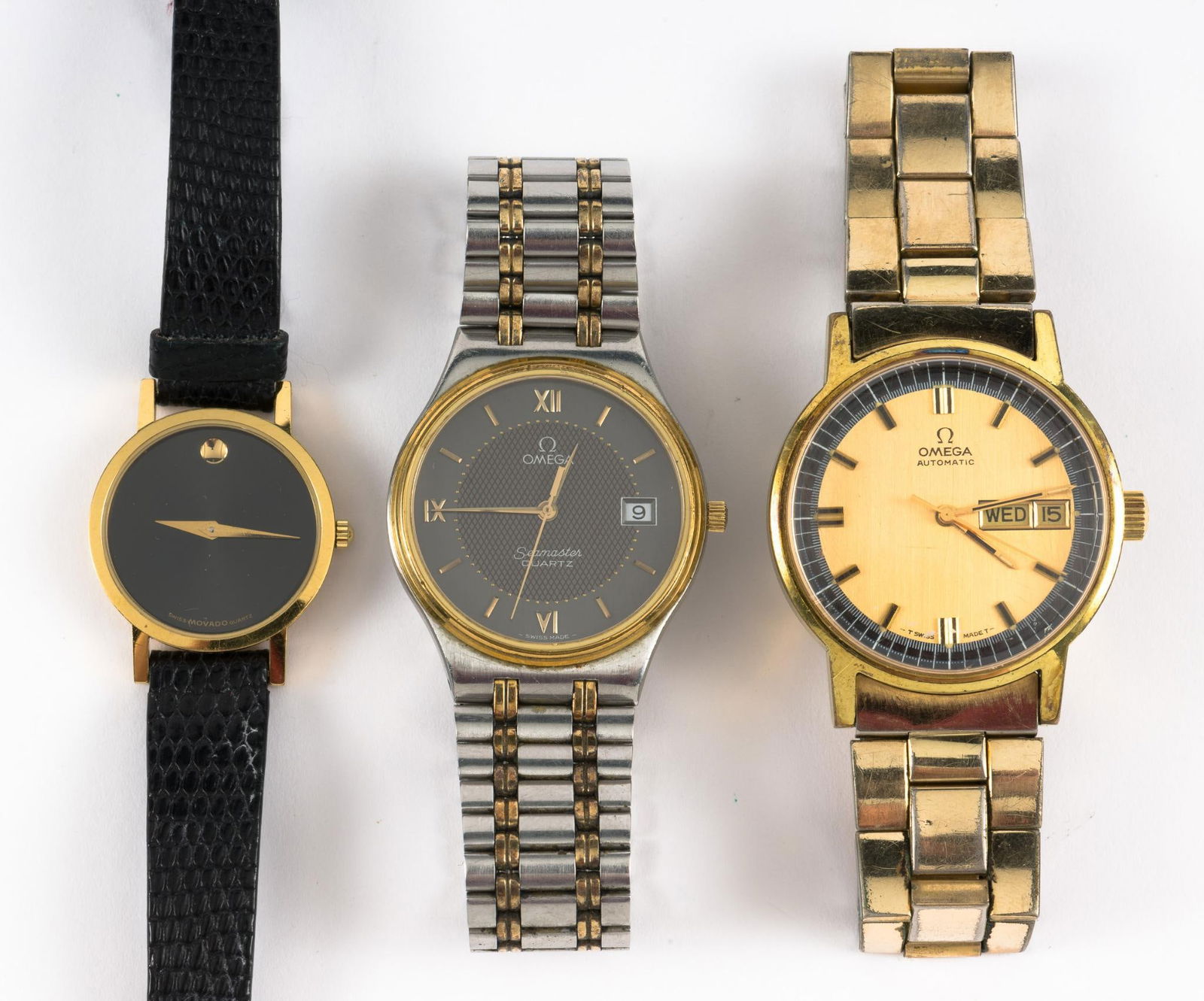 1980's Omega Watches Seamster Quartz and Automatic (1 of 15)