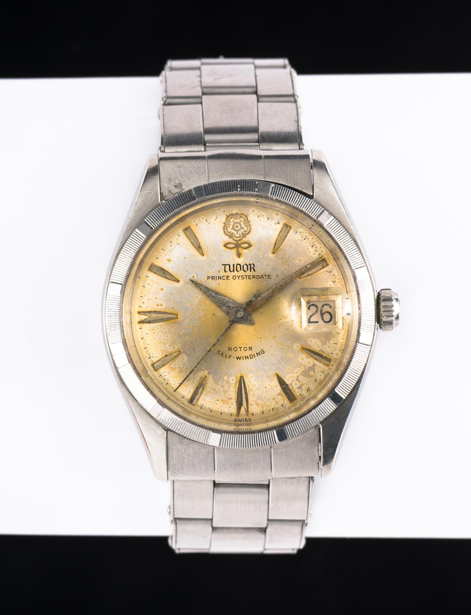 Tudor Rolex Prince Oysterdate “Big Rose" Dial (1 of 6)