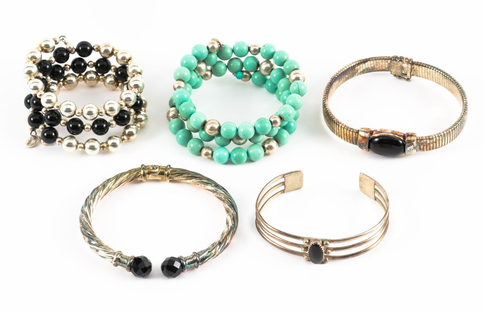 5 Sterling Bracelets (1 of 4)