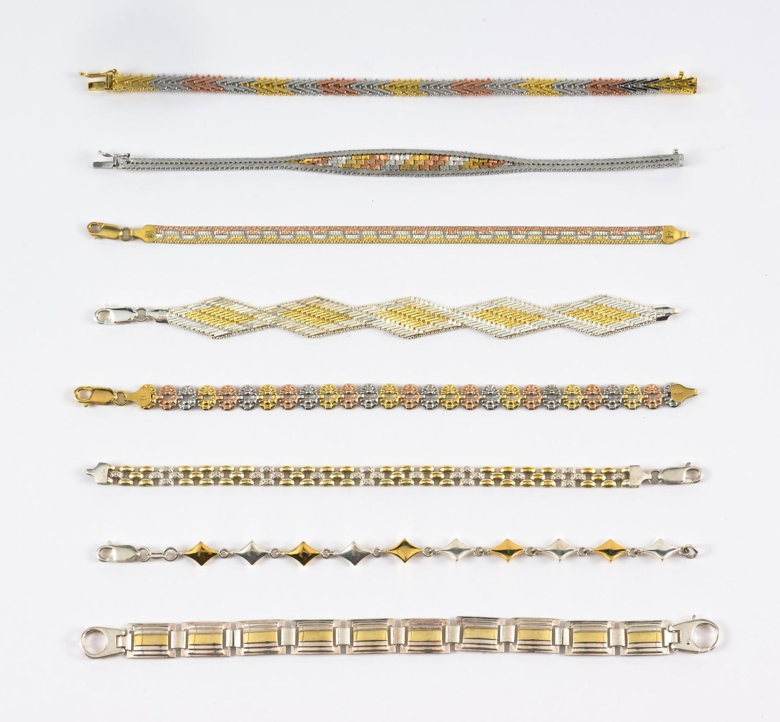 8 Sterling Bracelets (1 of 5)