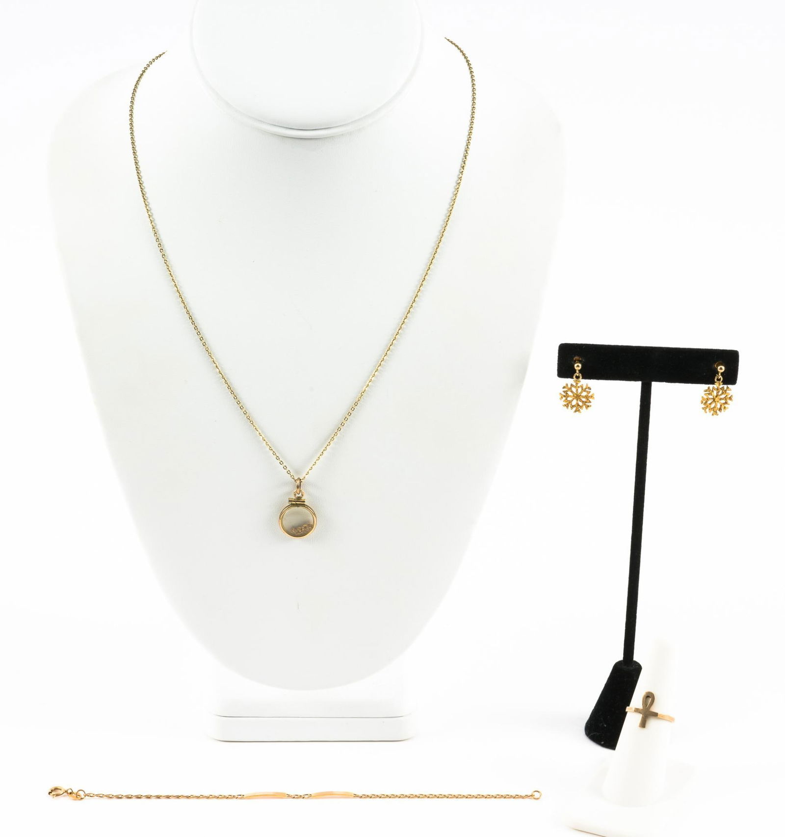 4 Pcs Gold &; Gold-Filled Jewelry (1 of 11)