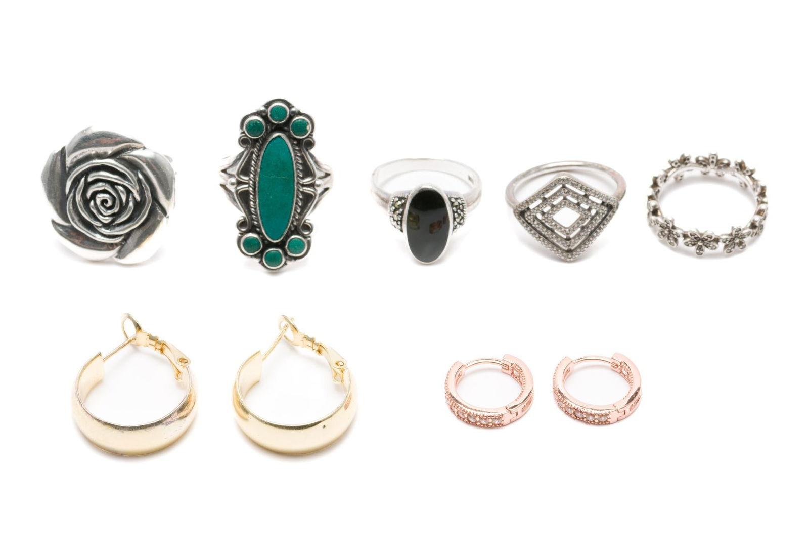 7 Pcs Sterling Jewelry (1 of 14)