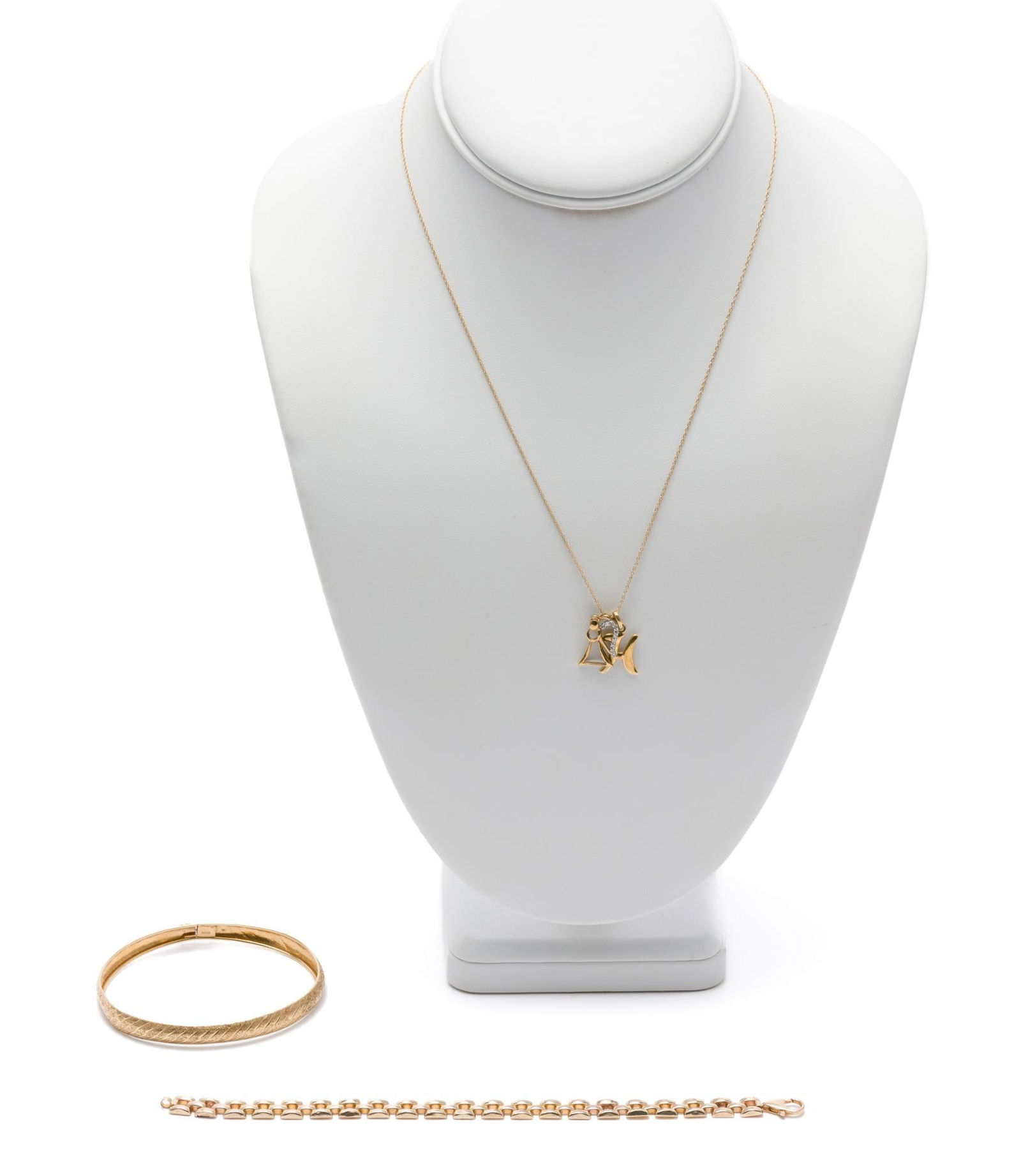 3 Pcs 10k Gold Jewelry (1 of 9)