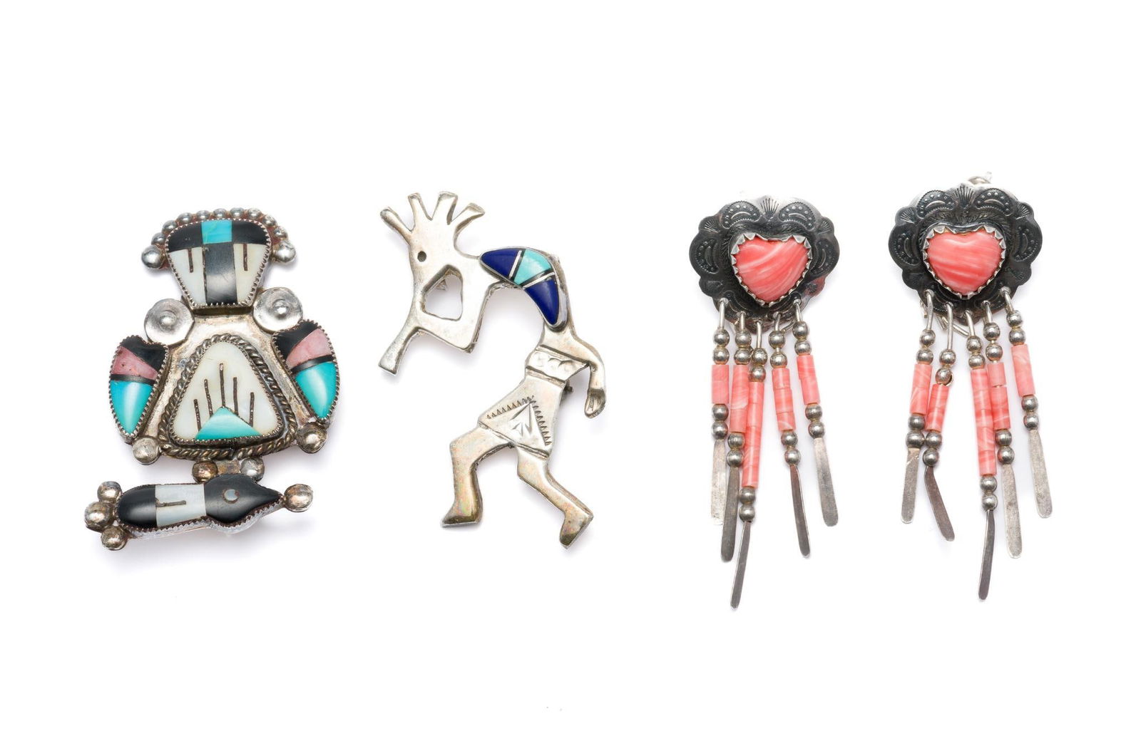 3 Pcs Native American Sterling Jewelry (1 of 7)