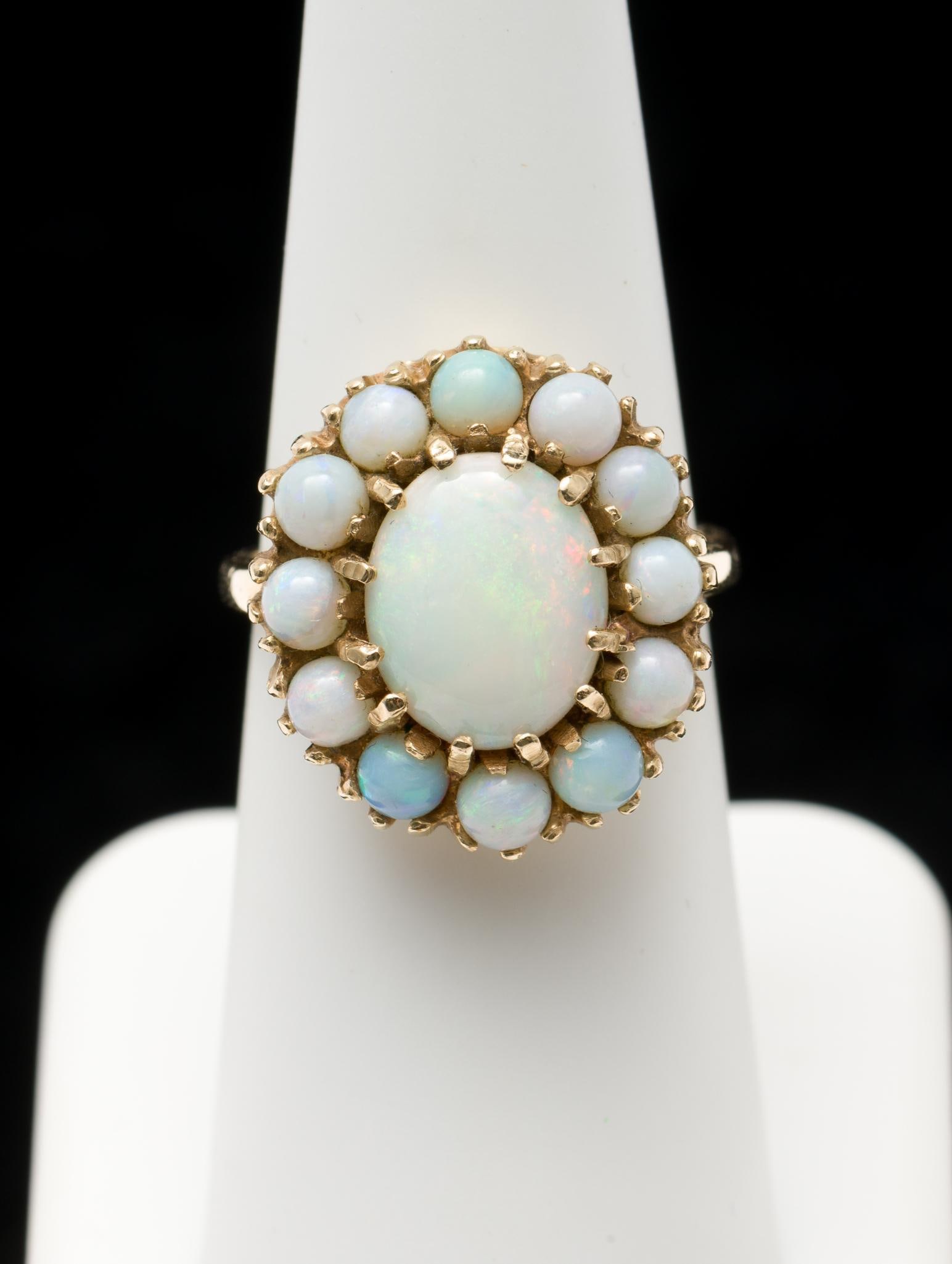 14k Gold &; Opal Ring (1 of 4)
