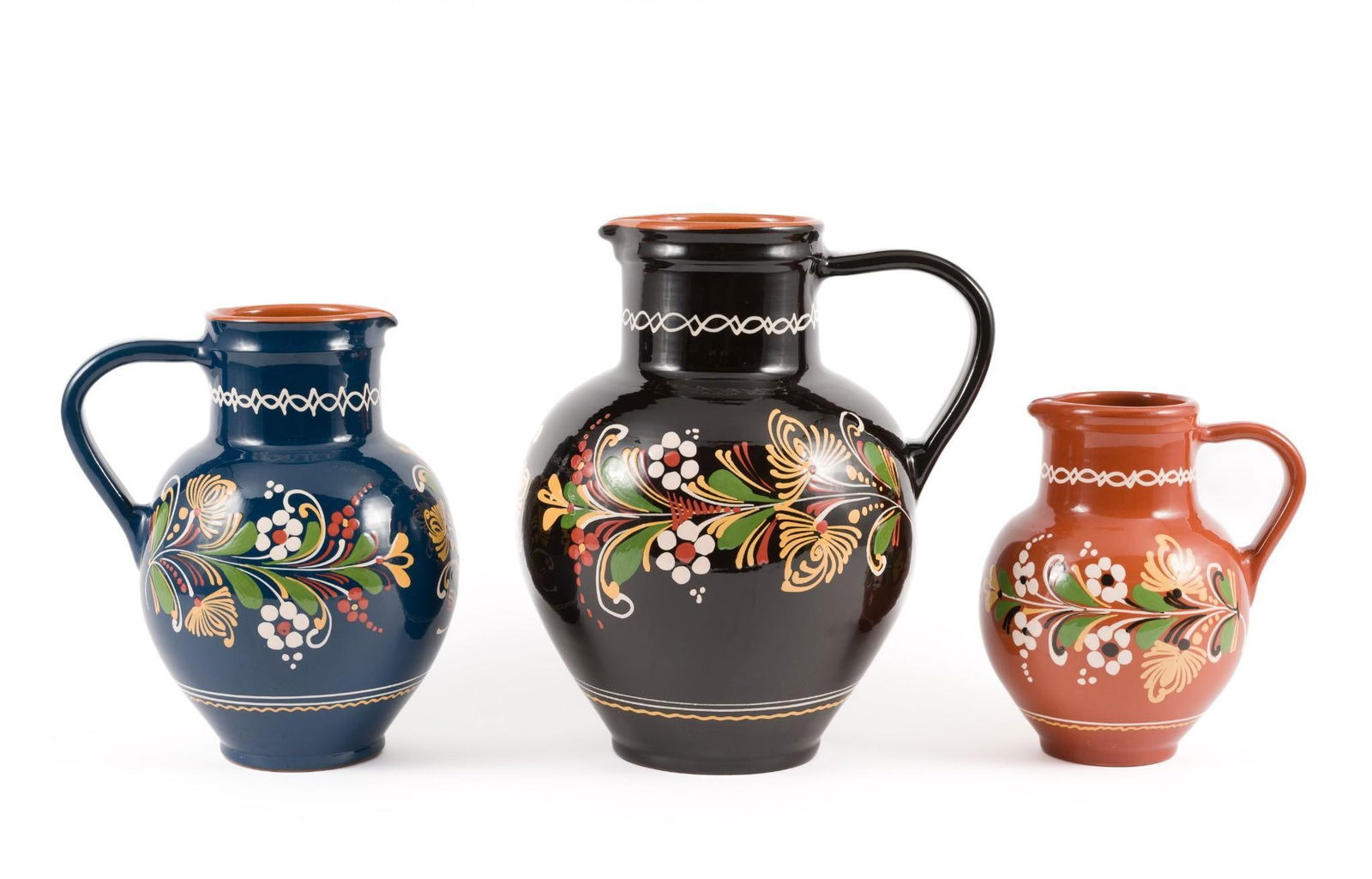 3 Topferei Pottery Jugs (1 of 10)