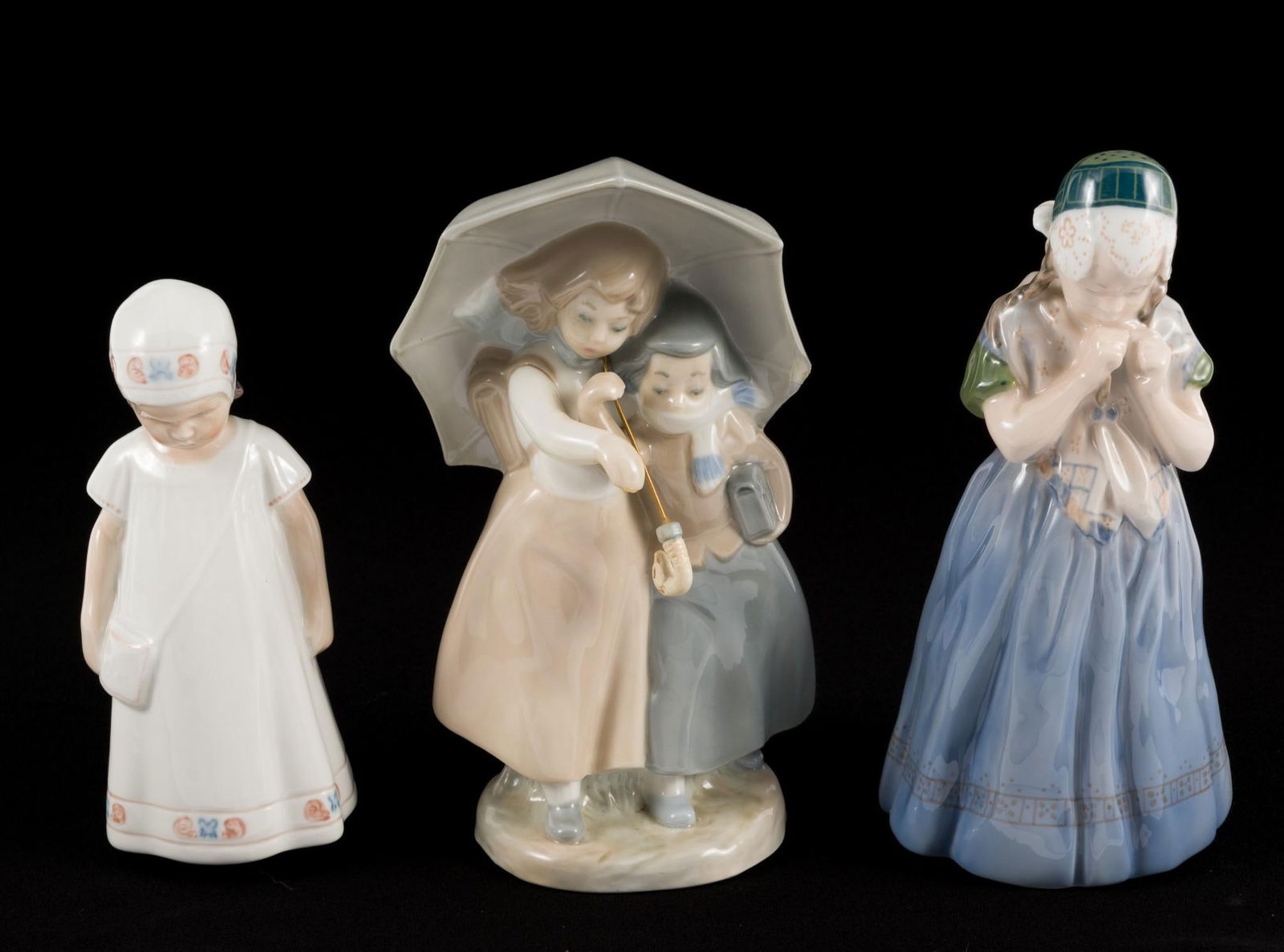 3 Figurines incl Royal Copenhagen (1 of 10)