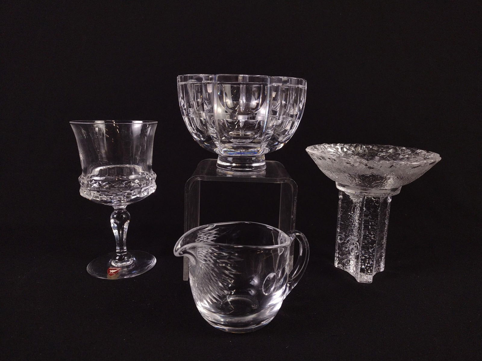 4 Pcs Orrefors Glassware (1 of 7)