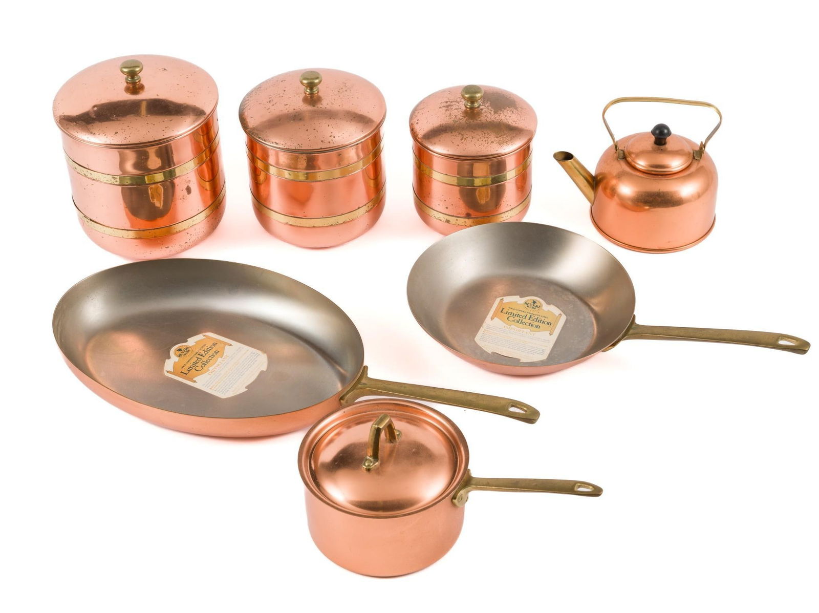 7 Pcs Copperware (1 of 5)