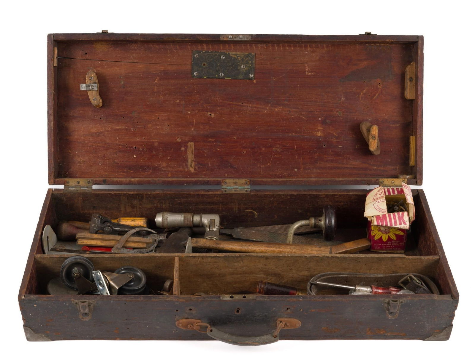 Vintage Carpenters Chest with Tools (1 of 6)