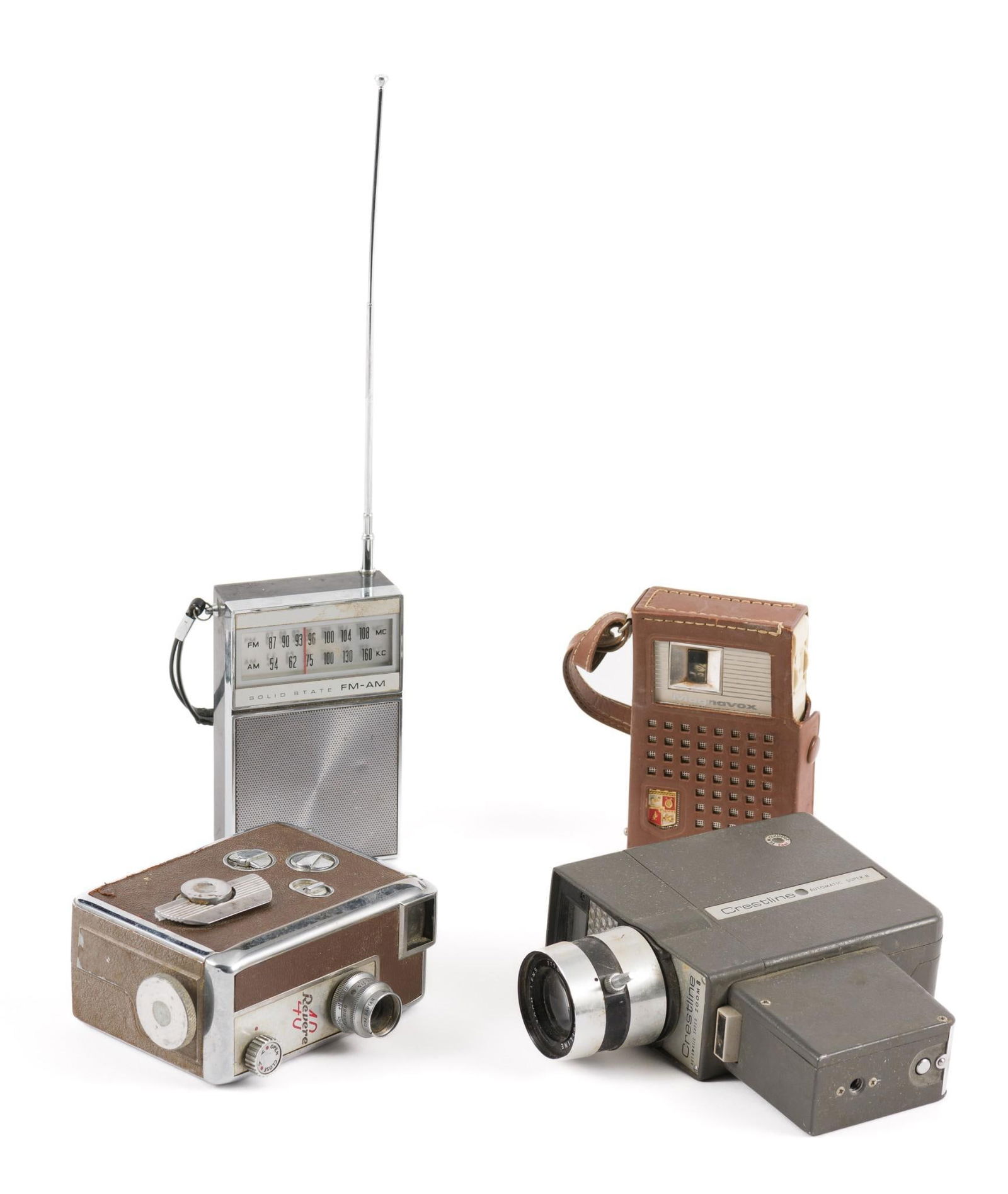 4 Vintage Cameras/Radios (1 of 9)
