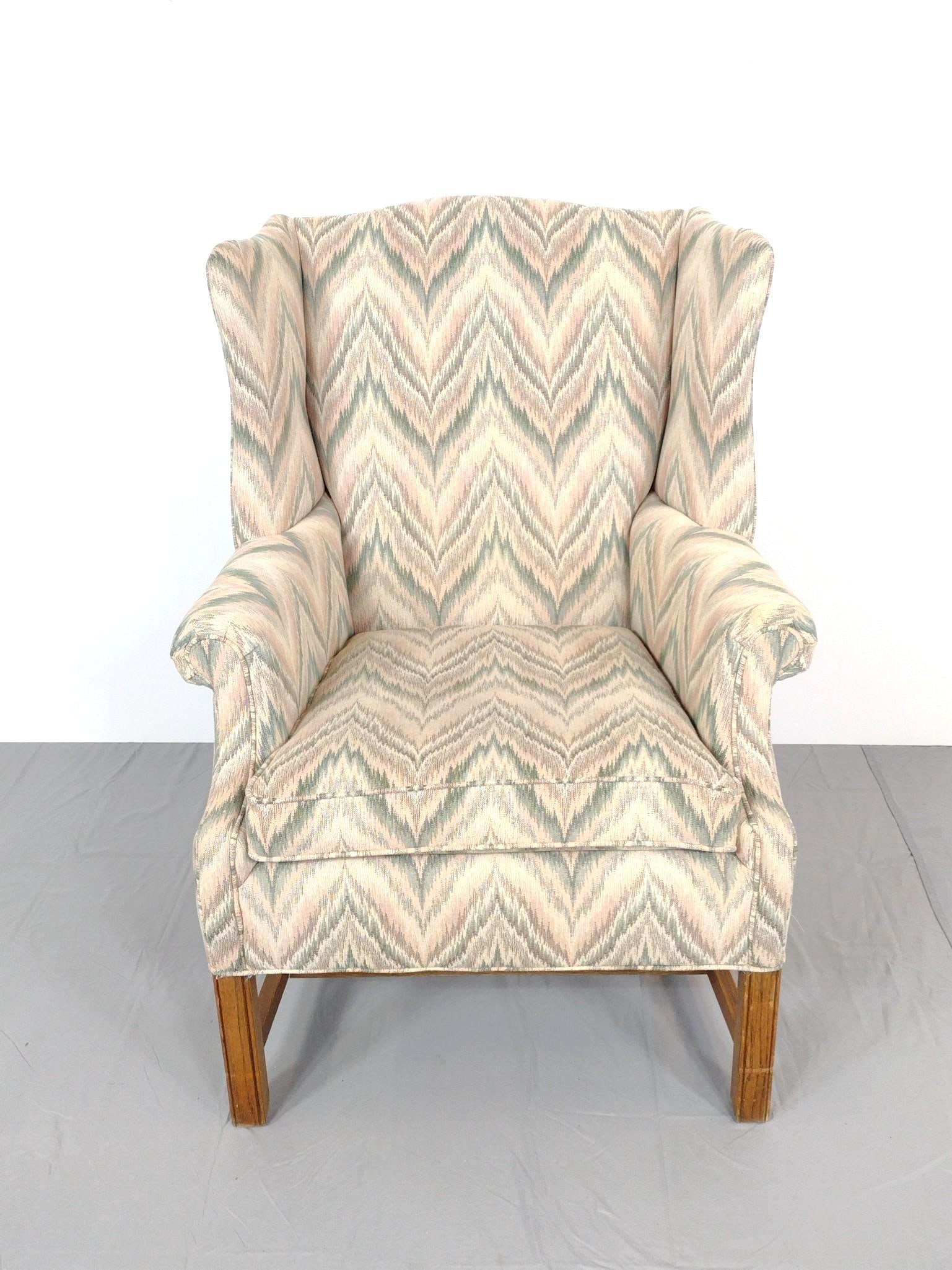Norwalk Furniture Wing Back Chair (1 of 6)