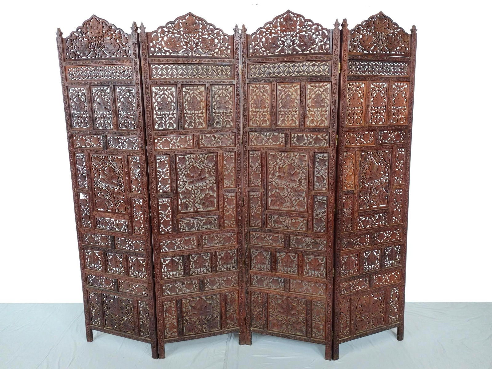 Carved Asian Room Divider (1 of 4)