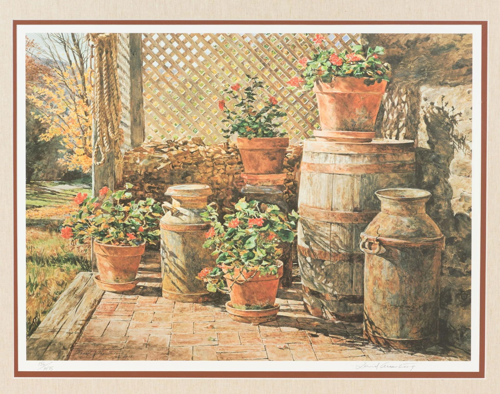 David Armstrong "October Shadows" Ltd Ed Print (1 of 6)