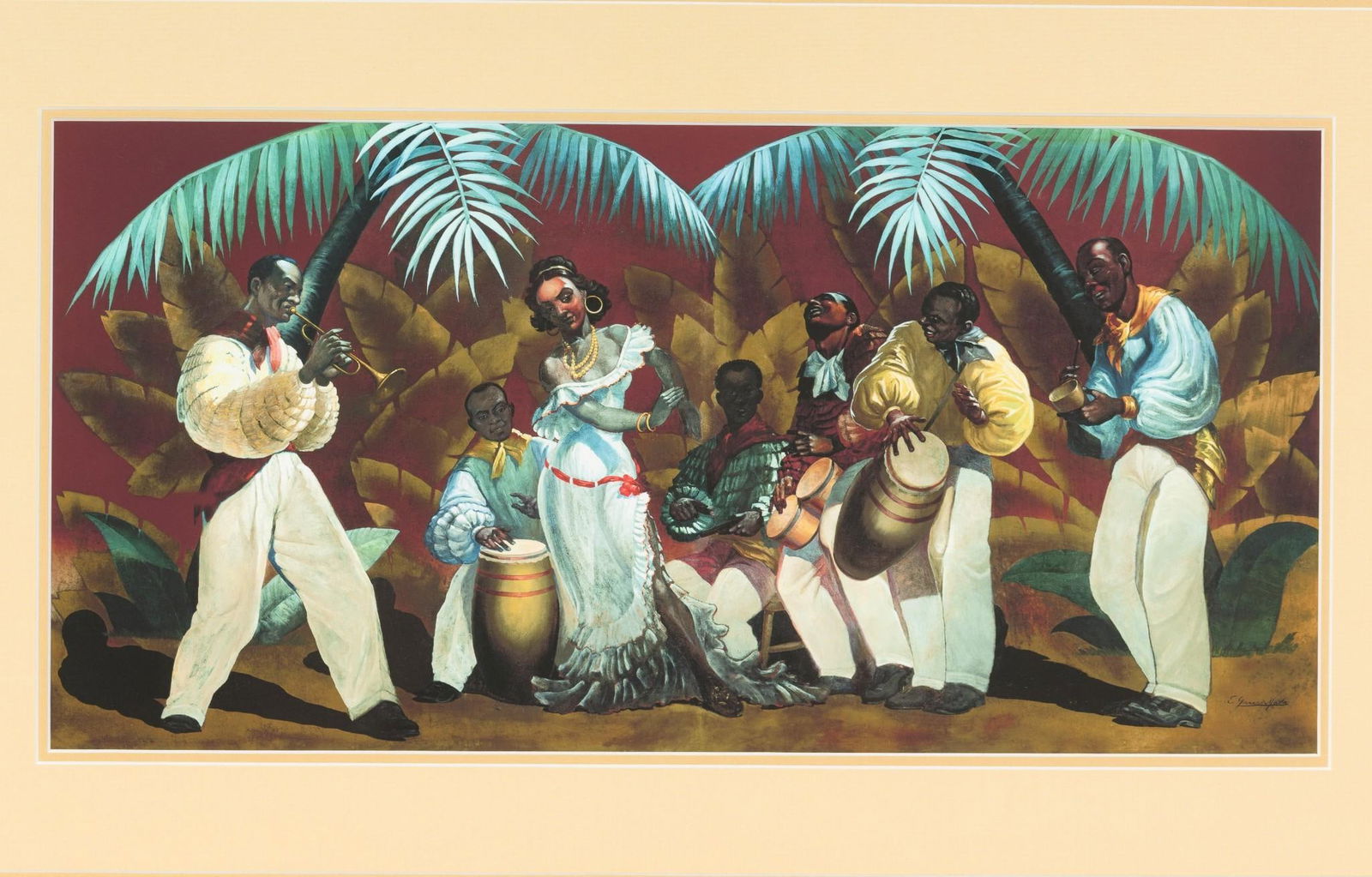 Evelio Garcia Mata "La Conga" Print (1 of 4)