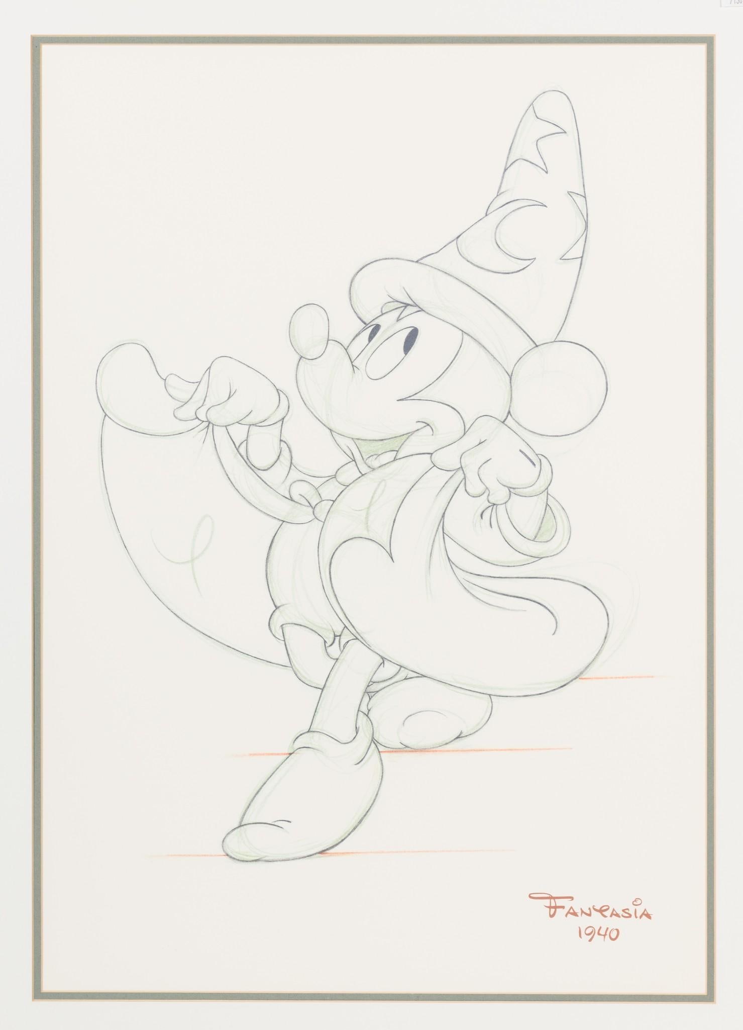 Fantasia Mickey Mouse Print (1 of 4)