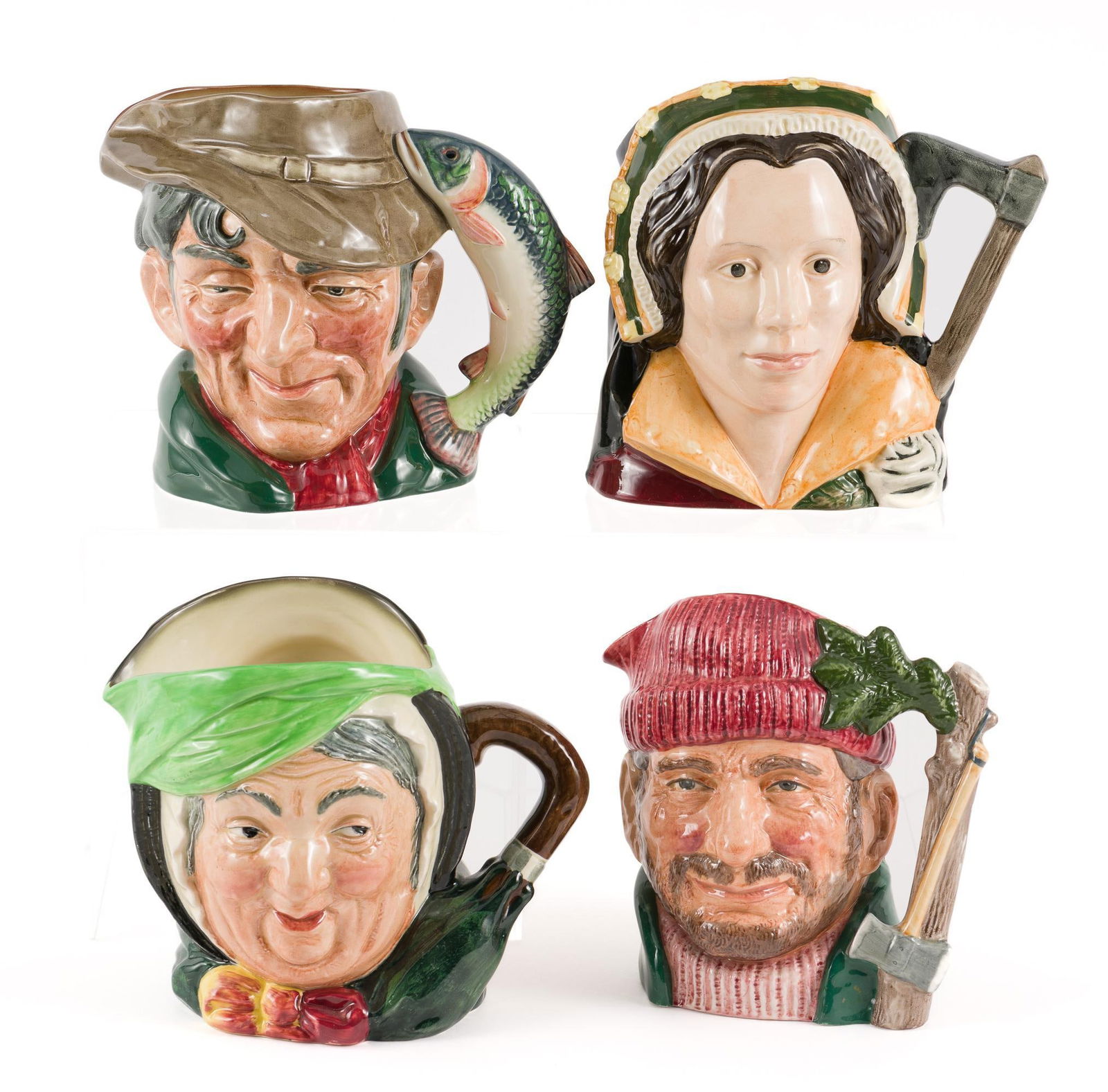 4 Royal Doulton Toby Mugs (1 of 7)