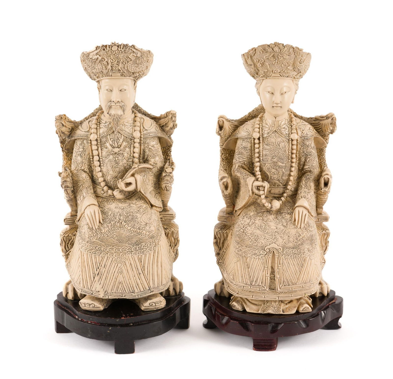 2 Asian Figurines (1 of 4)
