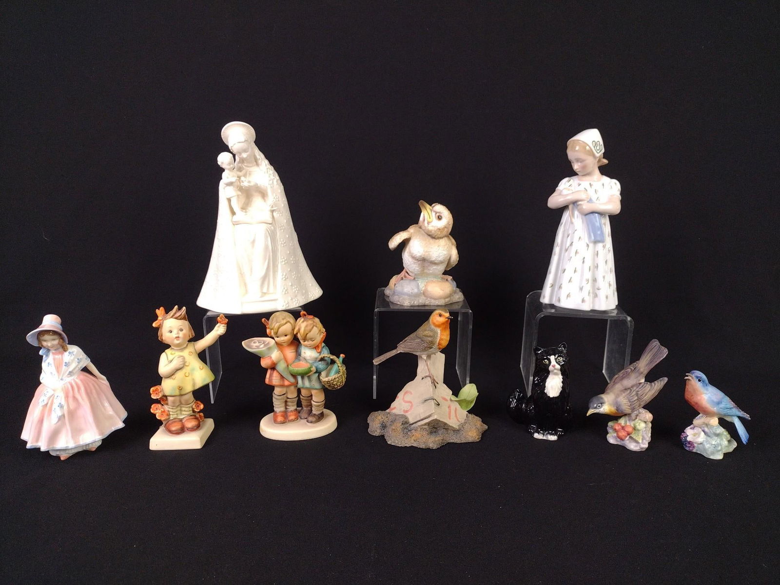 10 Pcs Porcelain Incl Boehm (1 of 13)