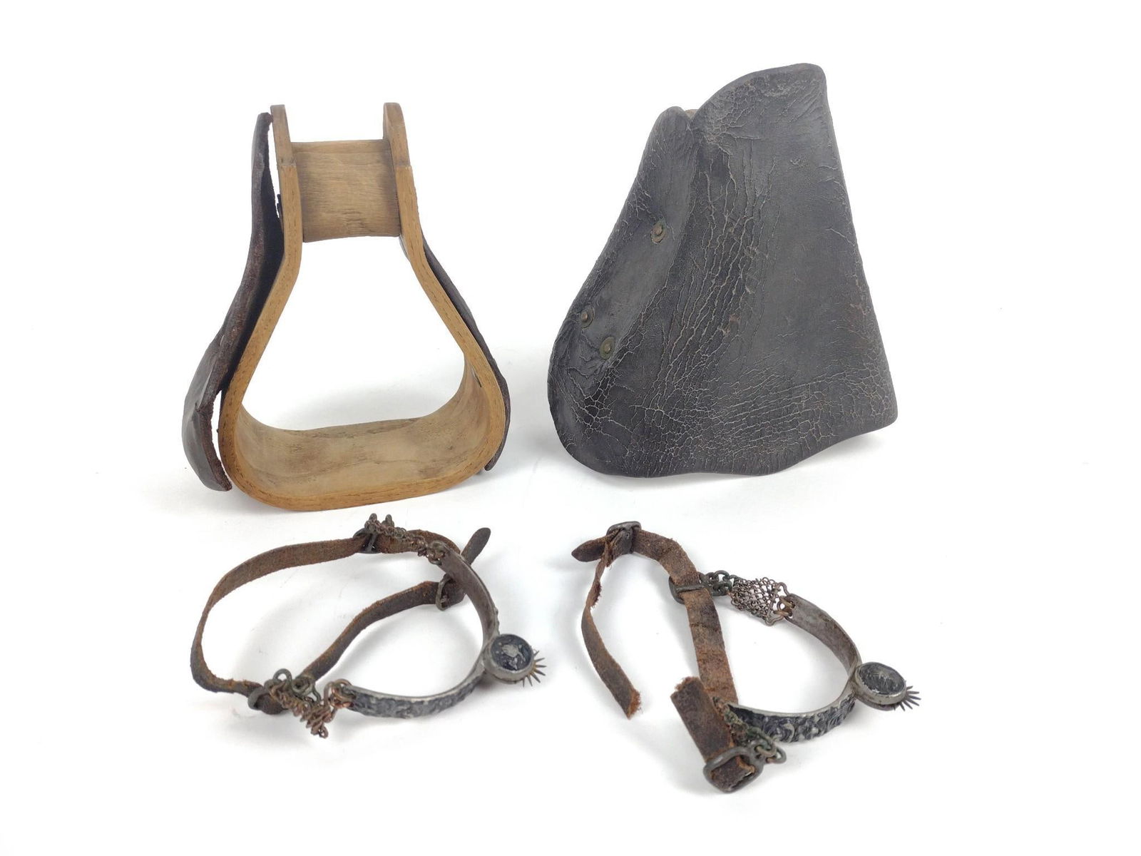 Pair Of Stirrups & Spurs Marked "Allegheny Arsenal 1861" (1 of 8)