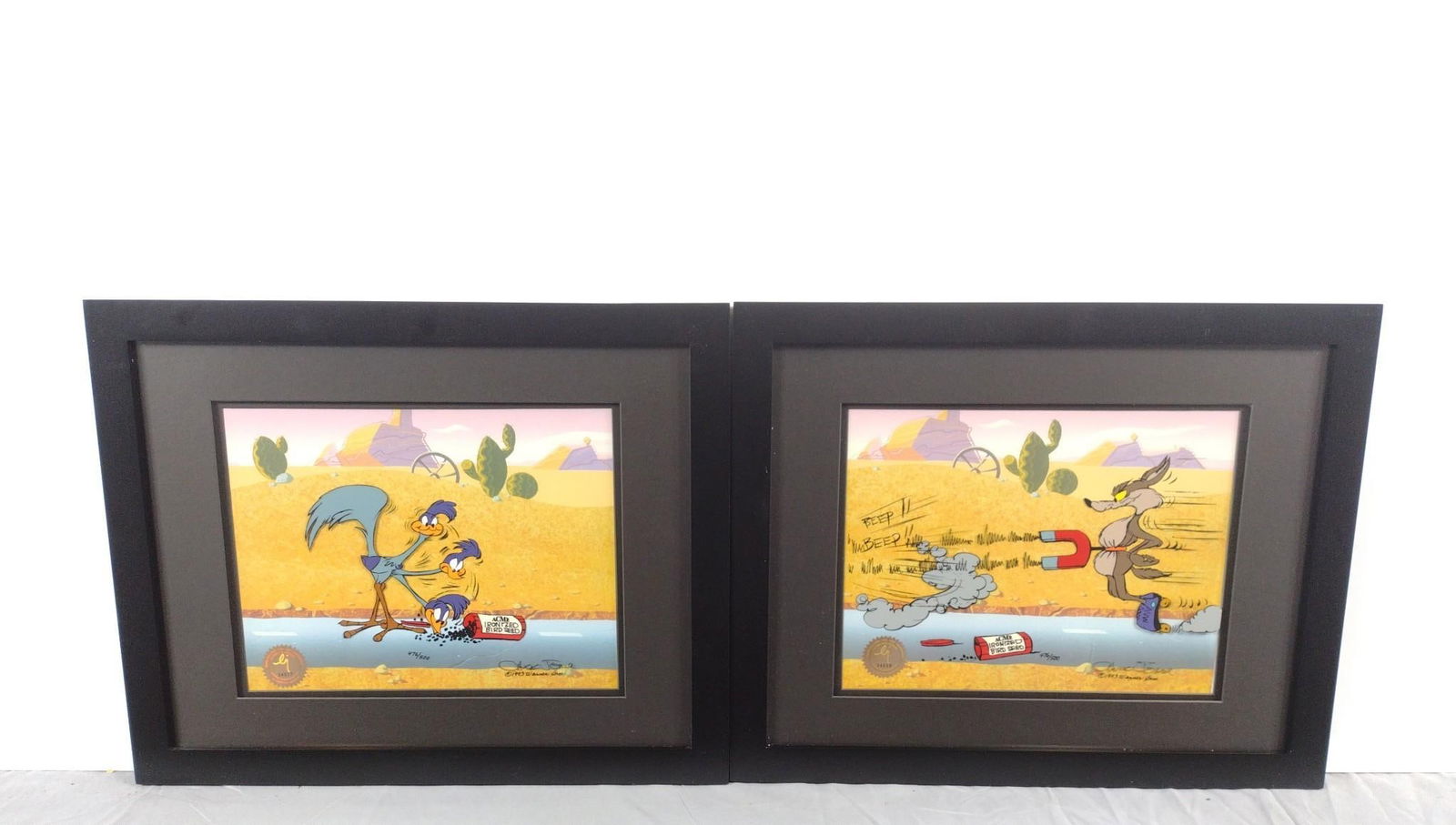 Chuck Jones "Acme Bird Seed" Animation Ltd Ed Cels (1 of 9)