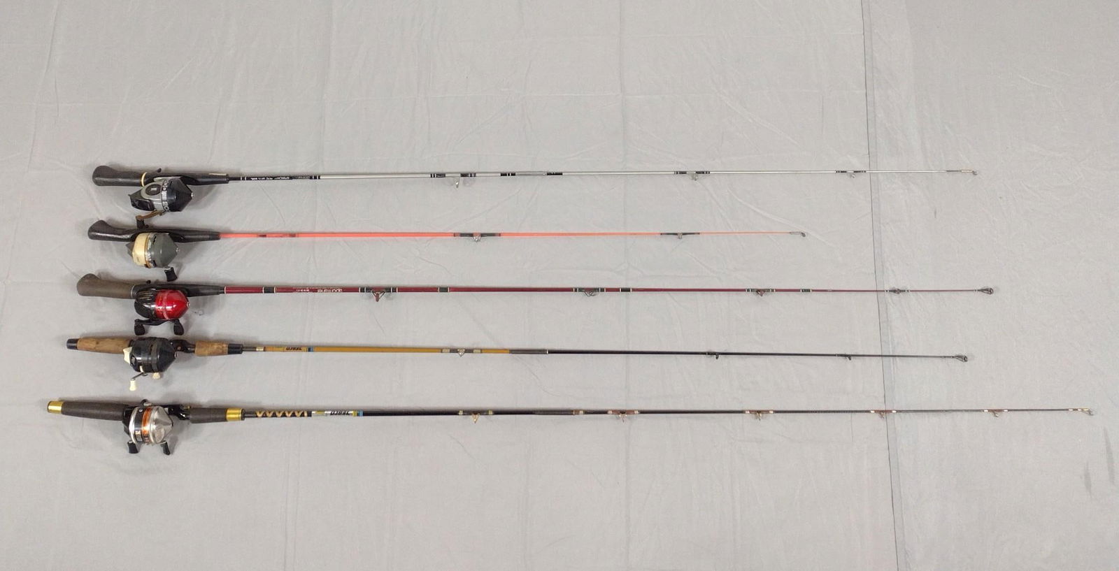 5 Fishing Rods Incl South Bend Eclipse (1 of 3)