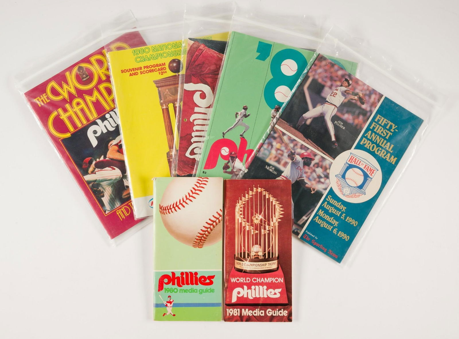 7 - 1980s Philadelphia Phillies World Series Champion Memorabilia (1 of 4)