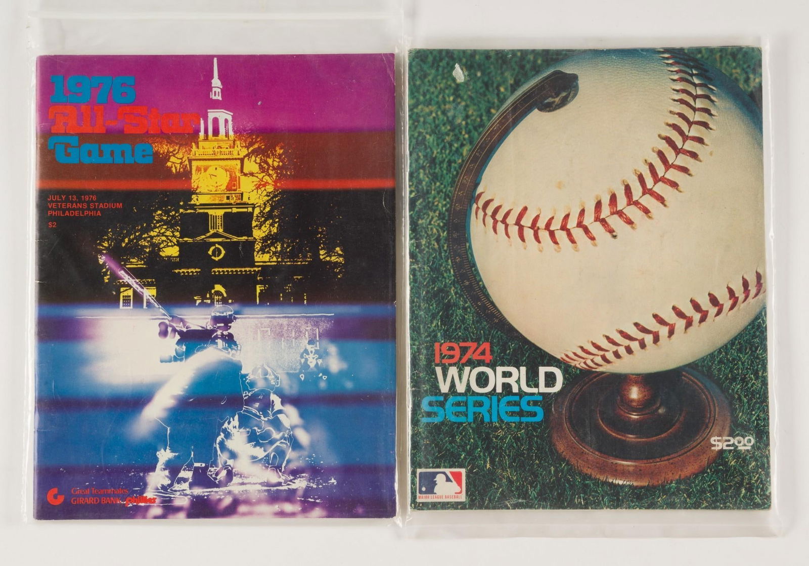 2 Vintage MLB Programs (1 of 2)