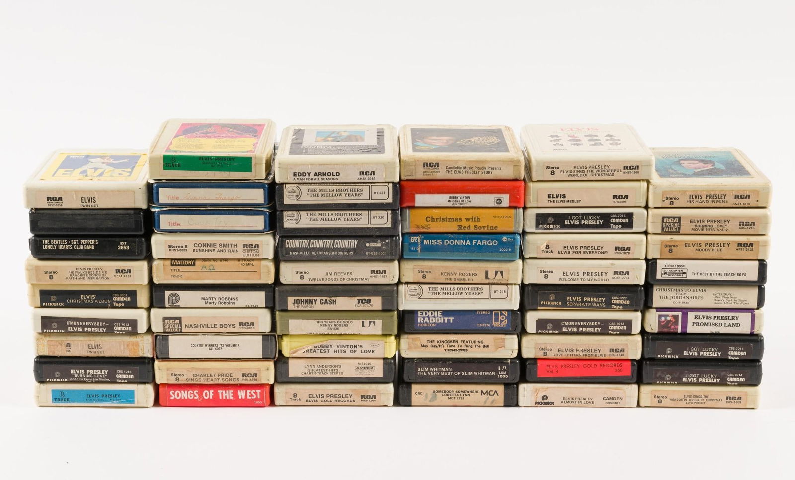 58 - 8 Track Tapes incl Johnny Cash (1 of 7)