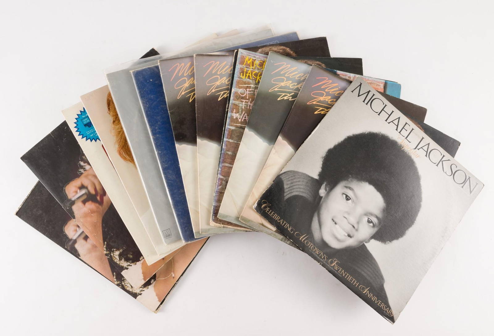 12 Records Incl Michael Jackson Auction