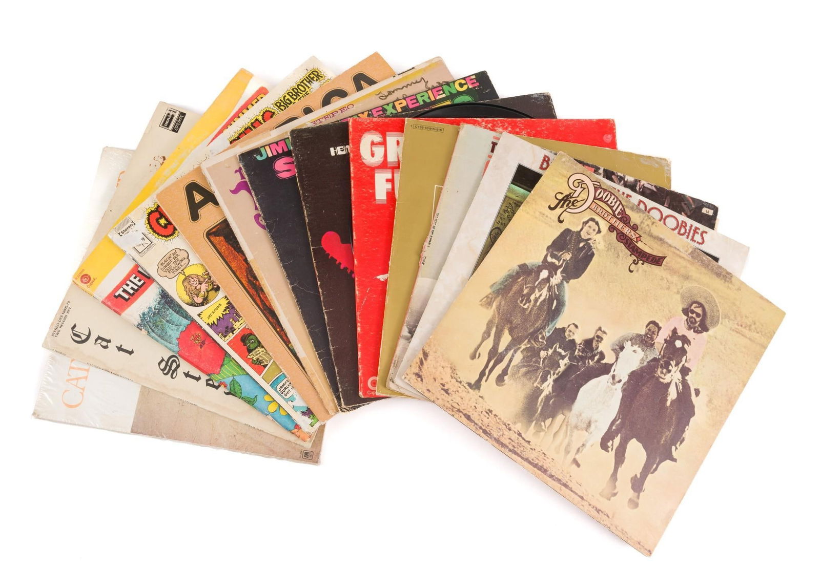 13 Records incl Jimi Hendrix (1 of 4)