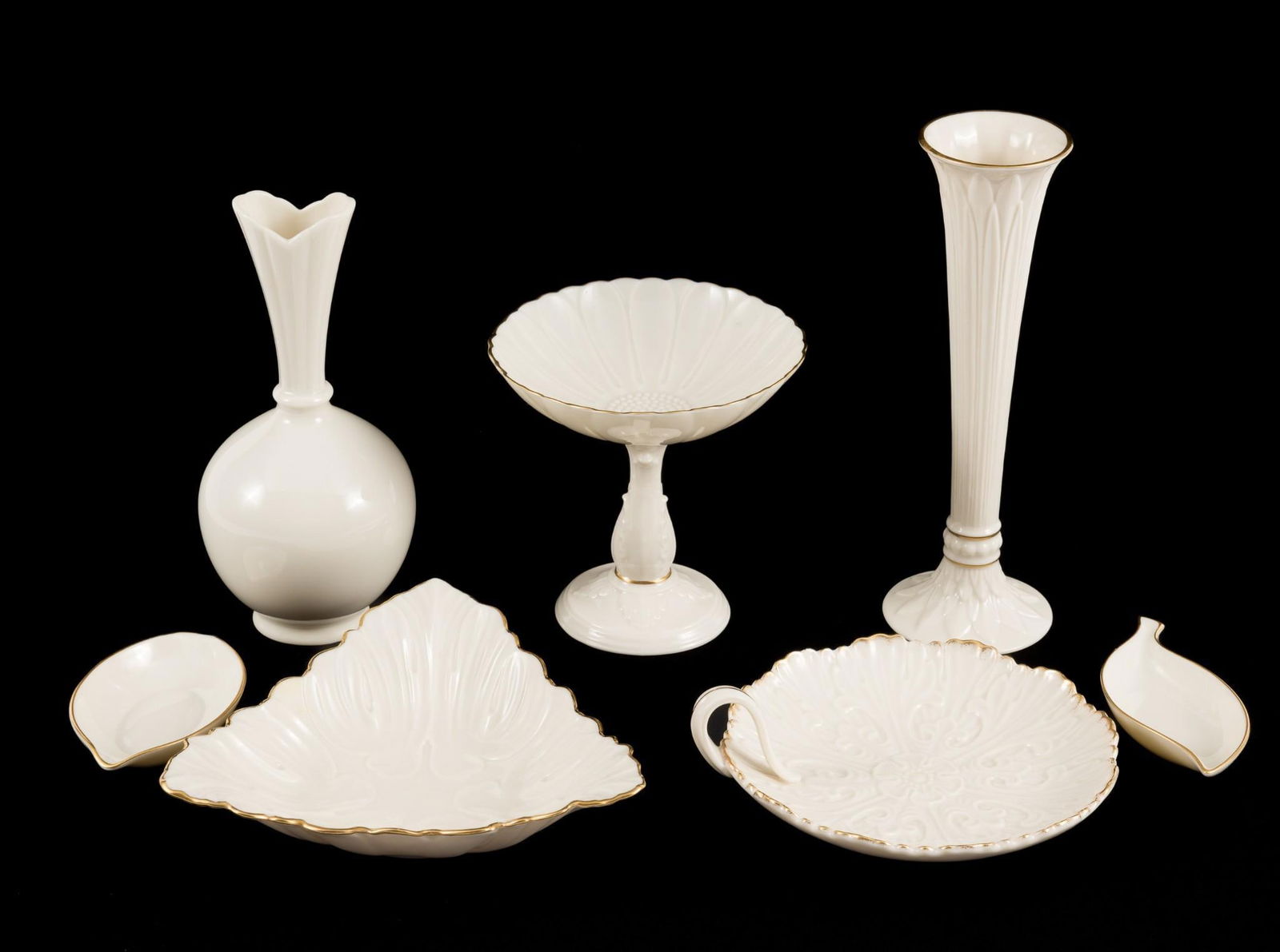 7 Pcs Lenox incl 24K Gold Rim (1 of 14)