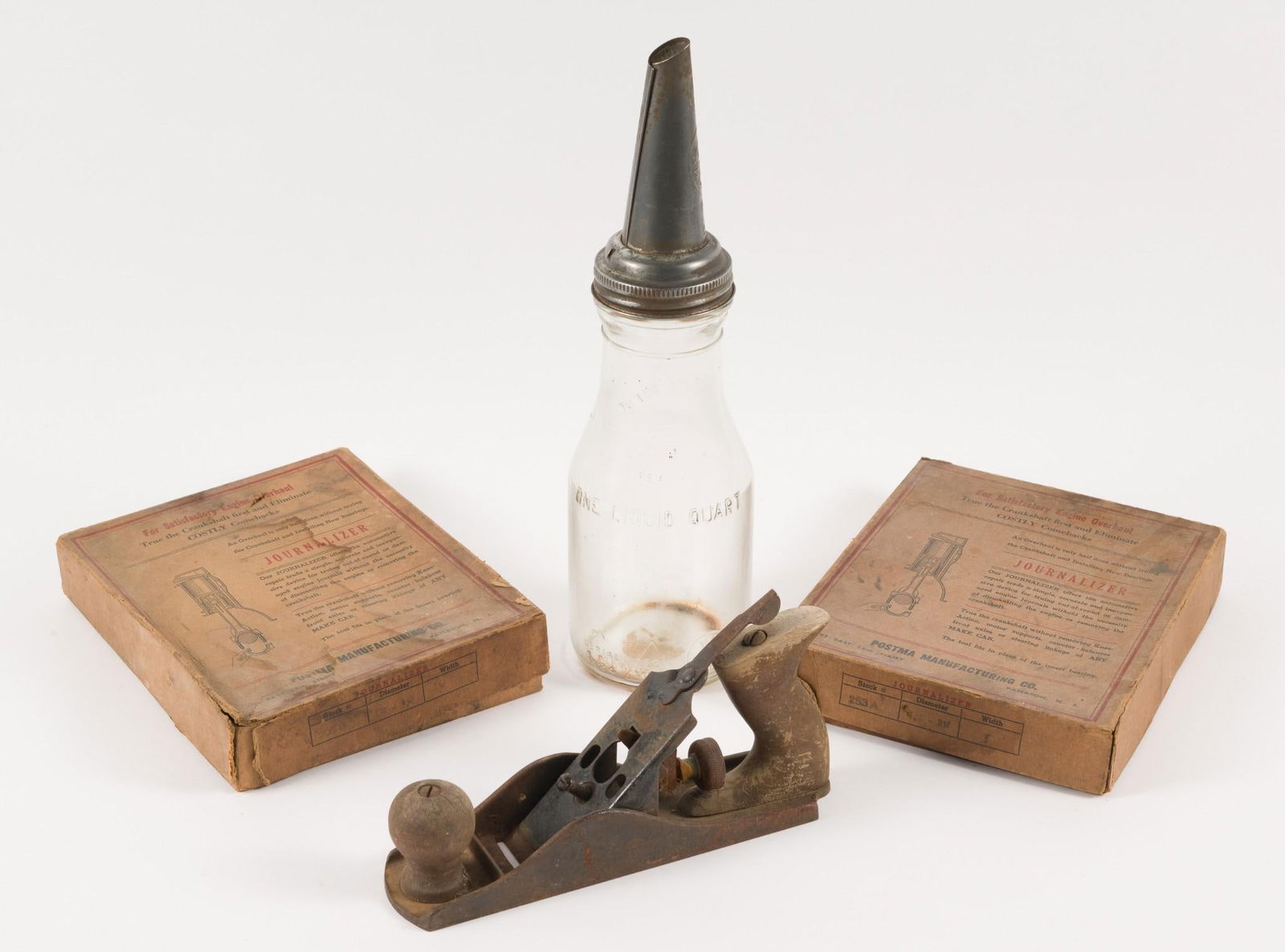 4 Pcs Antique Tools incl Engine Overhaul Crank Pins (1 of 8)