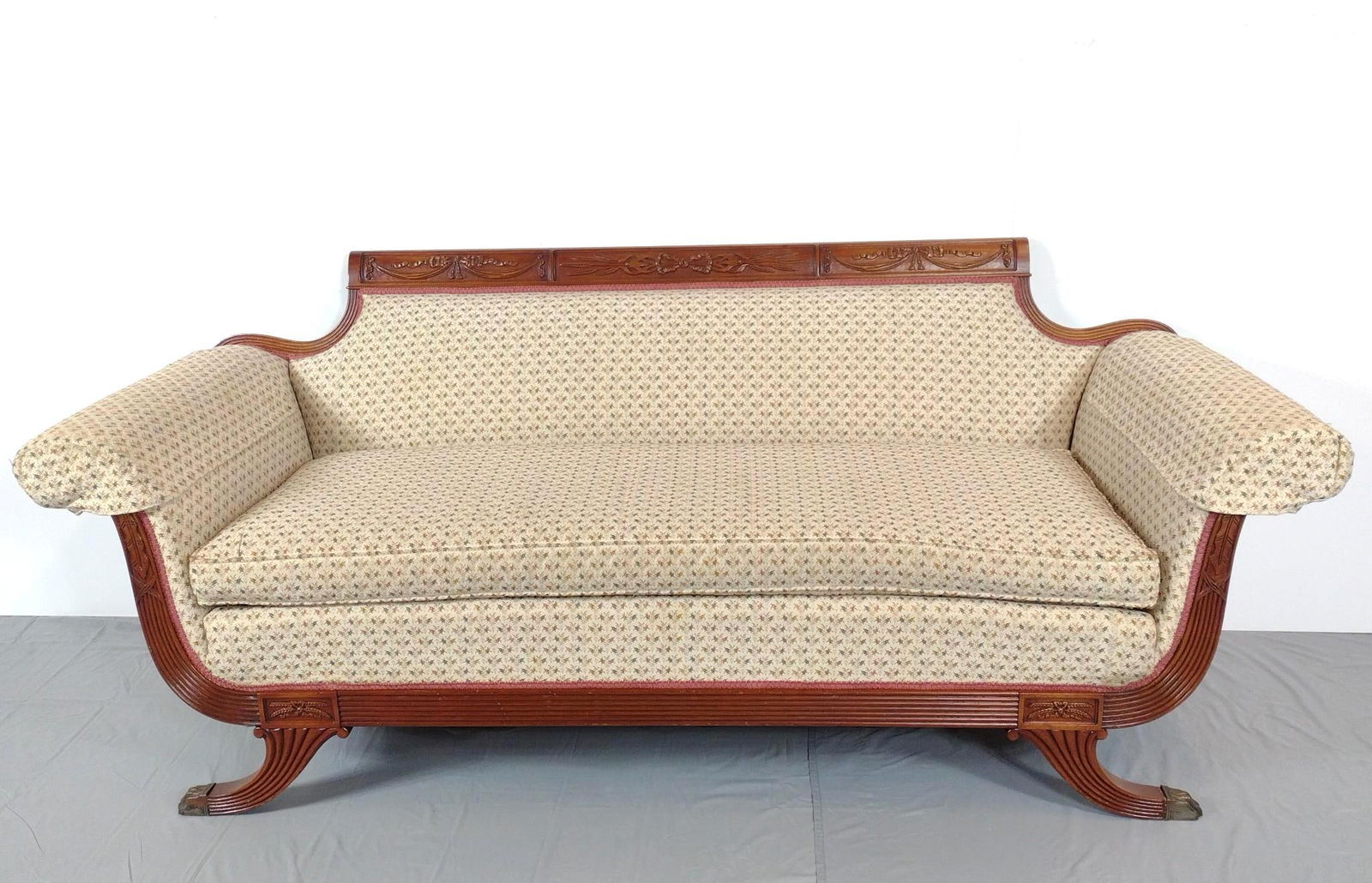 Duncan Phyfe Style Sofa (1 of 6)