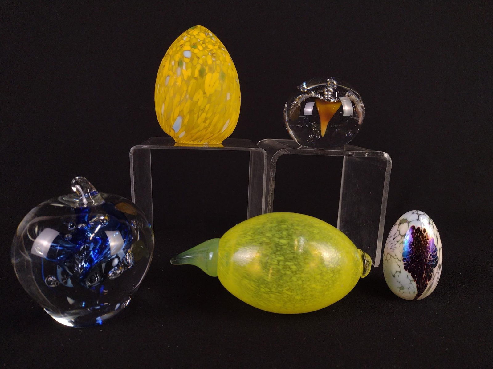 5 Pcs Art Glass incl Kosta Boda (1 of 9)