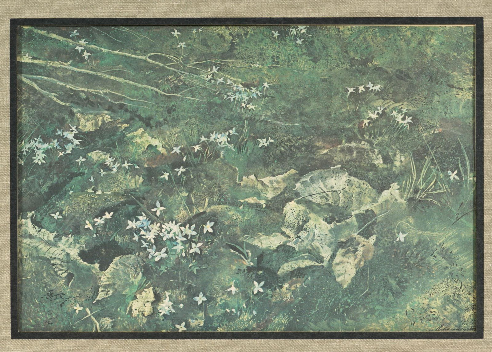 Andrew Wyeth Foliage Print (1 of 4)