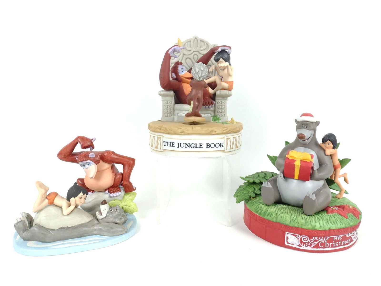 3 Ltd Ed Jungle Book Figurines (1 of 11)