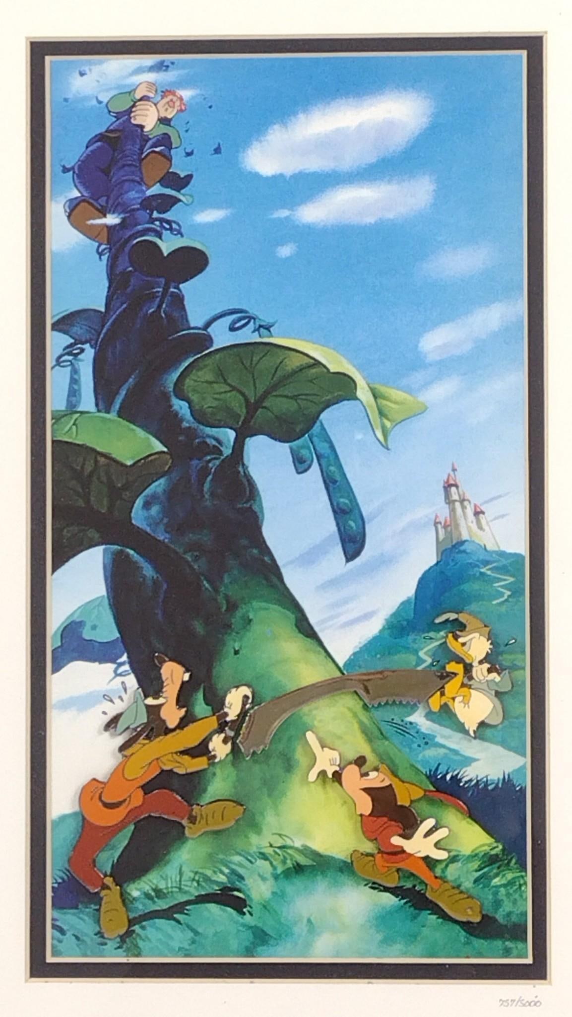 Mickey and the Beanstalk Ltd Ed Framed Pin Set (1 of 5)