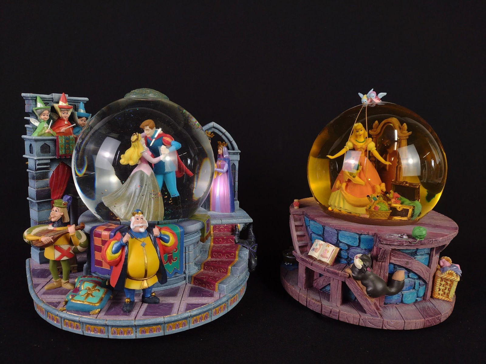 2 Cinderella Snow Globes (1 of 7)
