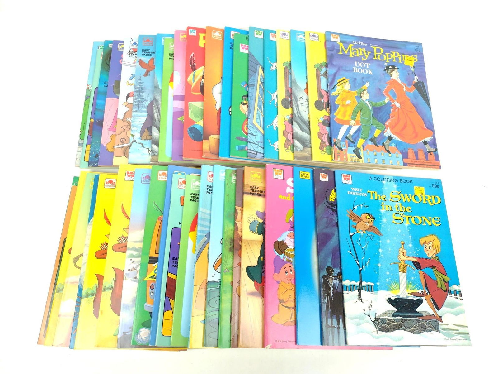 40 New Old Stock Disney Coloring / Activity Books (1 of 8)